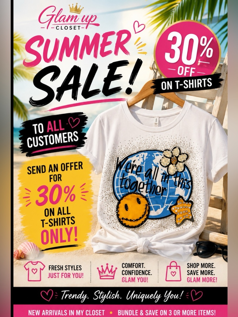 Summer sale on all tshirts